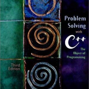 Problem Solving With C++ 3 E