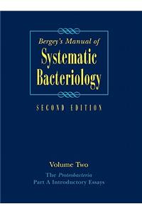 BERGEYS MANUAL OF SYSTEMATIC BACTERIOLOGY 2ED VOL 2 PART A (HB 2005)