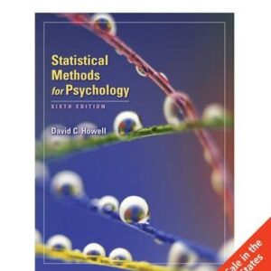 9780495093619 Ise Statistical Methods For Psychology 6 E