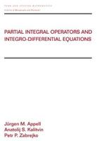 9780824703967 1 | Partial Integral Operators And Integro Differential Equations | 9780824704063 | Together Books Distributor Partial Integral Operators And Integro-Differential Equations