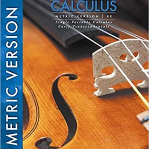 9781305272385 SINGLE VARIABLE CALCULUS EARLY TRANSCEDENTALS