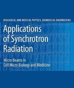 Applications Of Synchrotron Radiation (Hb)