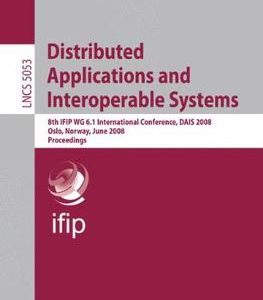 Distributed Applicaitons And Interoperable Systems (Pb)