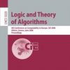LOGIC AND THEORY OF ALGORITHMS (PB)