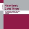 9783540793083 1 | Algorithmic Game Theory Pb | 9783540793267 | Together Books Distributor ALGORITHMIC GAME THEORY (PB)