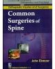 Common Surgeries Of Spine (Handbooks In Orthopedics And Fractures Series, Vol. 59-Orthopedic Injuries And Surgeries)