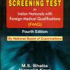 Screening Test For Indian Nationals With Foreign Medical Qualifications, 4E