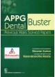 Appg Dental Buster Previous Years Solved Papaers (Pb 2015)