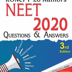 KONCPT 20 AUTHORS NEET 2020 QUESTIONS AND ANSWERS 3ED (PB 2020)