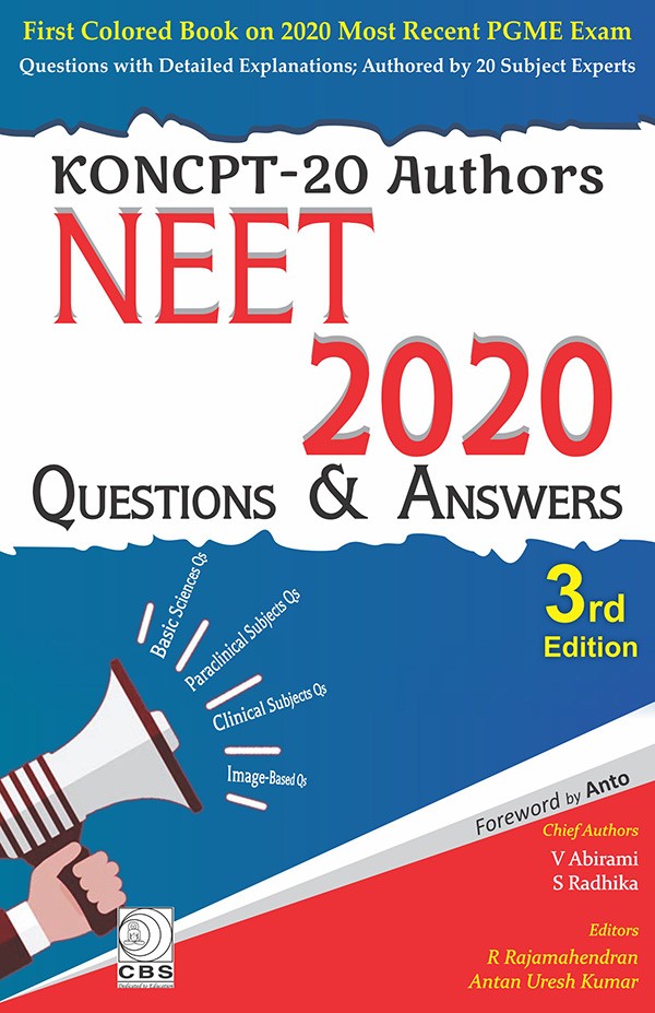 9788194025696 1 | Koncpt 20 Authors Neet 2020 Questions And Answers 3Ed Pb 2020 | 9788194025696 | Together Books Distributor KONCPT 20 AUTHORS NEET 2020 QUESTIONS AND ANSWERS 3ED (PB 2020)
