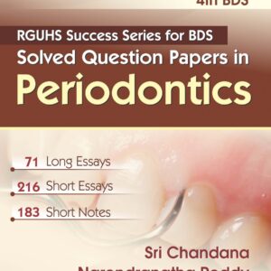 Rguhs Success Series For Bds Solved Question Papers In Periodontics 4Th Bds (Pb 2016)