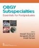 Obgy Subspecialties Essentials For Postgraduates (Pb 2019)
