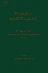 Methods In Enzymology Vol 398: Ubiquitin And Protein Degradation Part A