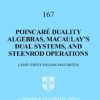 Poincare Duality Algebras Macaulays Dual Systems And Steenrod Operations (Hb 2005)