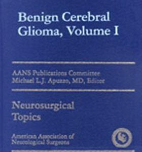 Benign Cerebral Gliomas Volume I