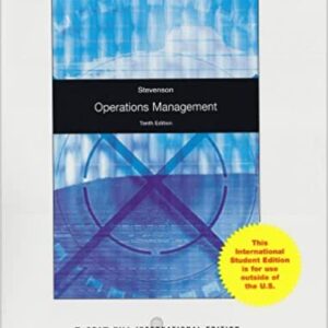 Operations Management 10Ed (Ie) (Pb 2009)