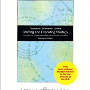Crafting And Executing Strategy17Ed Ie Pb 2010