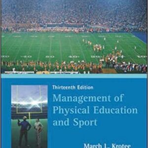 Management Of Physical Education And Sport 13Ed