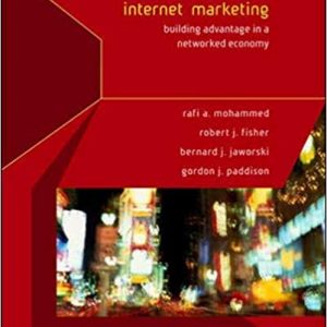 Internet Marketing Building Advantage In A Networked Economy 2Ed (Ie