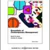 9780071257961 1 | Essentials Of Contemporary Management 2E Ie Pb 2007 | 9780071249669 | Together Books Distributor