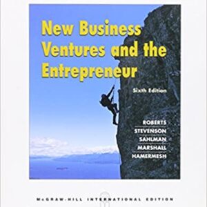 New Business Ventures And The Entrepreneur 6Ed Ie Pb 2007