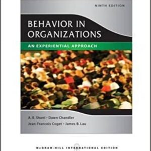 Behavior In Organizations 9Ed Ie Pb 2009