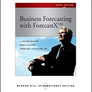Business Forecasting With Forecastx With Cd 6Ed Ie Pb 2009