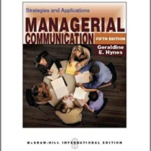 Managerial Communication Strategies And Applications 5Ed Ie Pb 2011