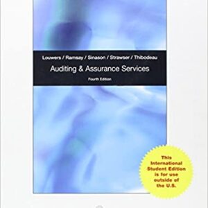 Auditing And Assurance Services 4Ed 4Ed Ie Pb 2011