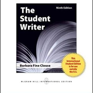 The Student Writer 9Ed Ie Pb 2013