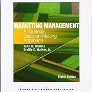 Marketing Management A Strategic Decision-Making Approach 8Ed (Pb 20