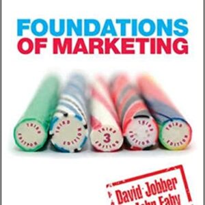 Foundations Of Marketing 3Ed Pb 2009