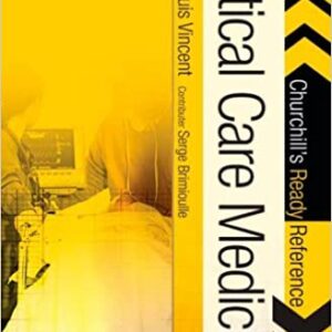 Critical Care Medicine: Churchill'S Ready Reference Pb 2009