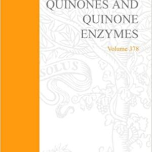 Methods In Kenzymology Vol 378 Quinones And Quinone Enzymes Part A