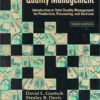 9780130116383 1 | Quality Management: Int To Total Quality Mgmt For Prd 3E | 9780126173314 | Together Books Distributor