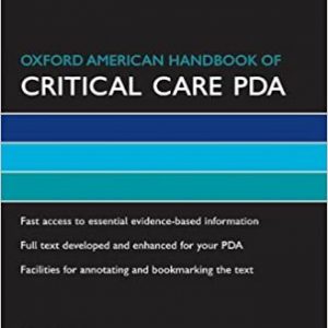 Oxford American Handbook Of Critical Care Pda