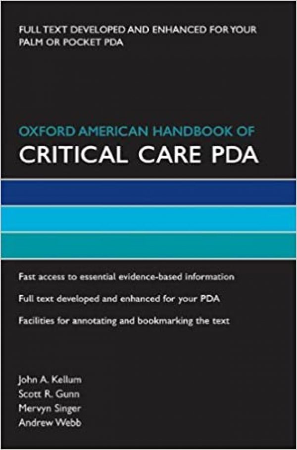 9780195339215 1 | Oxford American Handbook Of Critical Care Pda | 9780195339215 | Together Books Distributor