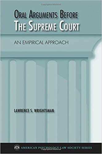 9780195368628 1 | Oral Arguments Before The Supreme Court: An Empirical Approach | 9780195368628 | Together Books Distributor Oral Arguments Before The Supreme Court: An Empirical Approach