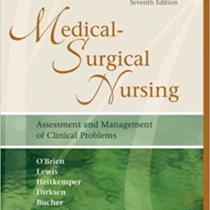 Study Guide Medical Surgical Nursing: Assessment And Management Of C
