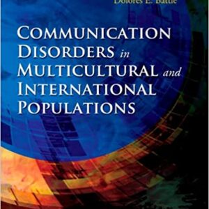 Communication Disorders In Multicultural And International Populations 4Ed Hb 2012
