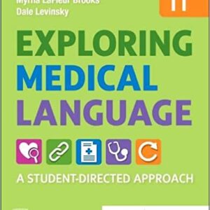 Exploring Medical Language A Student Directed Approach 11Ed Pb 2021