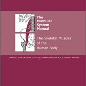 The Muscular System Manual:The Skeletal Muscles Of The Human Body