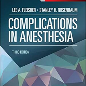 Complications In Anesthesia 3Ed Hb 2018