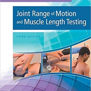Joint Range Of Motion And Muscle Length Testing 3Ed Pb 2017