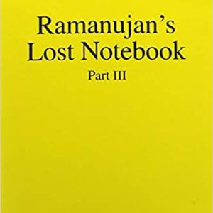 Ramanujans Lost Notebook Part 3 Pb 2018