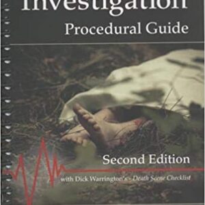 Death Scene Investigation Procedural Guide 2Ed Pb 2018
