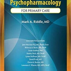 Pediatric Psychopharmacology For Primary Care Pb 2016