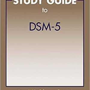 Study Guide To Dsm 5 Pb 2015