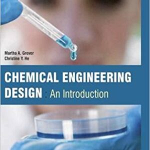 Chemical Engineering Design An Introduction Hb 2017