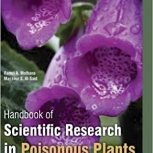 Handbook Of Scientific Research In Poisonous Plants 2 Vol Set Hb 2017
